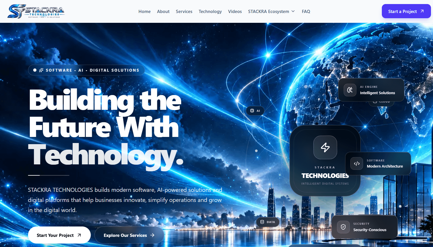 STACKRA TECHNOLOGIES project
